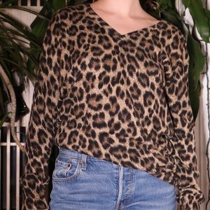 Michael Kors leopard print sweater